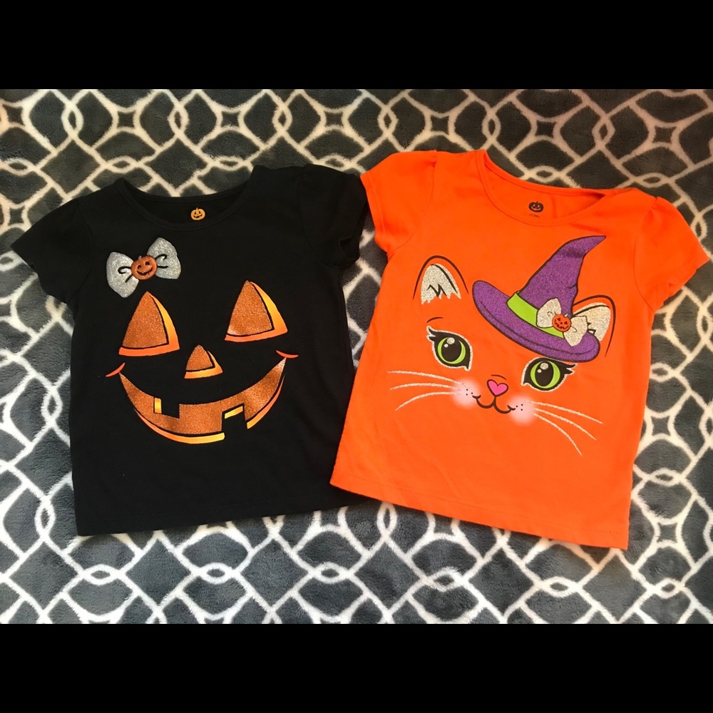 Toddler Halloween Shirt Bundle 2T